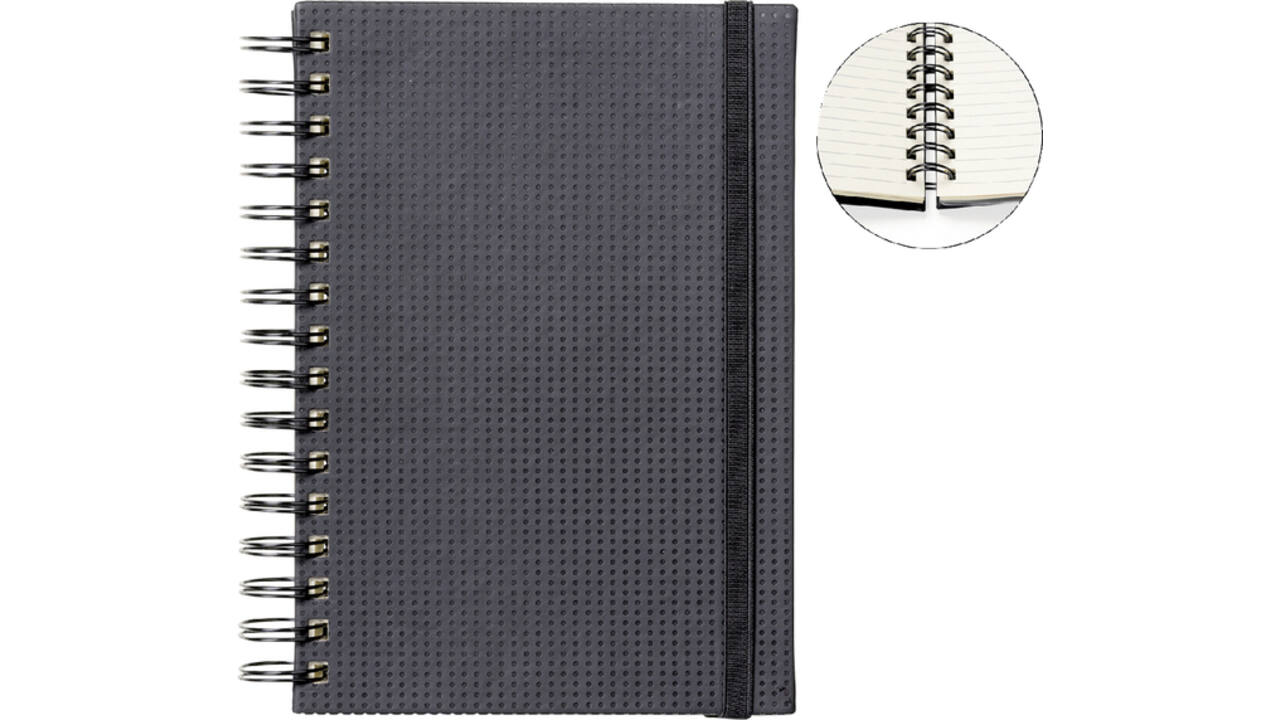 Notitieboek Quantore A5 spiraal tab lijn 192 pagina;'s 80gr motief