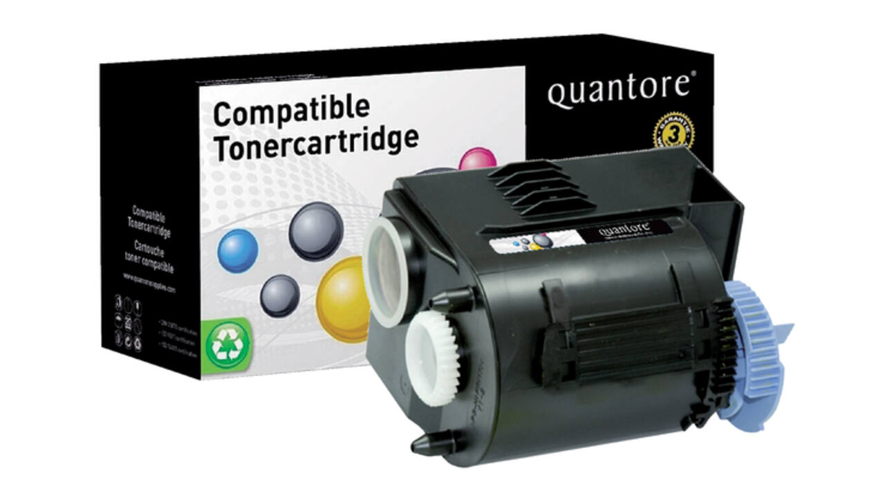 Tonercartridge Quantore alternatief tbv Canon C-EXV 21 blauw