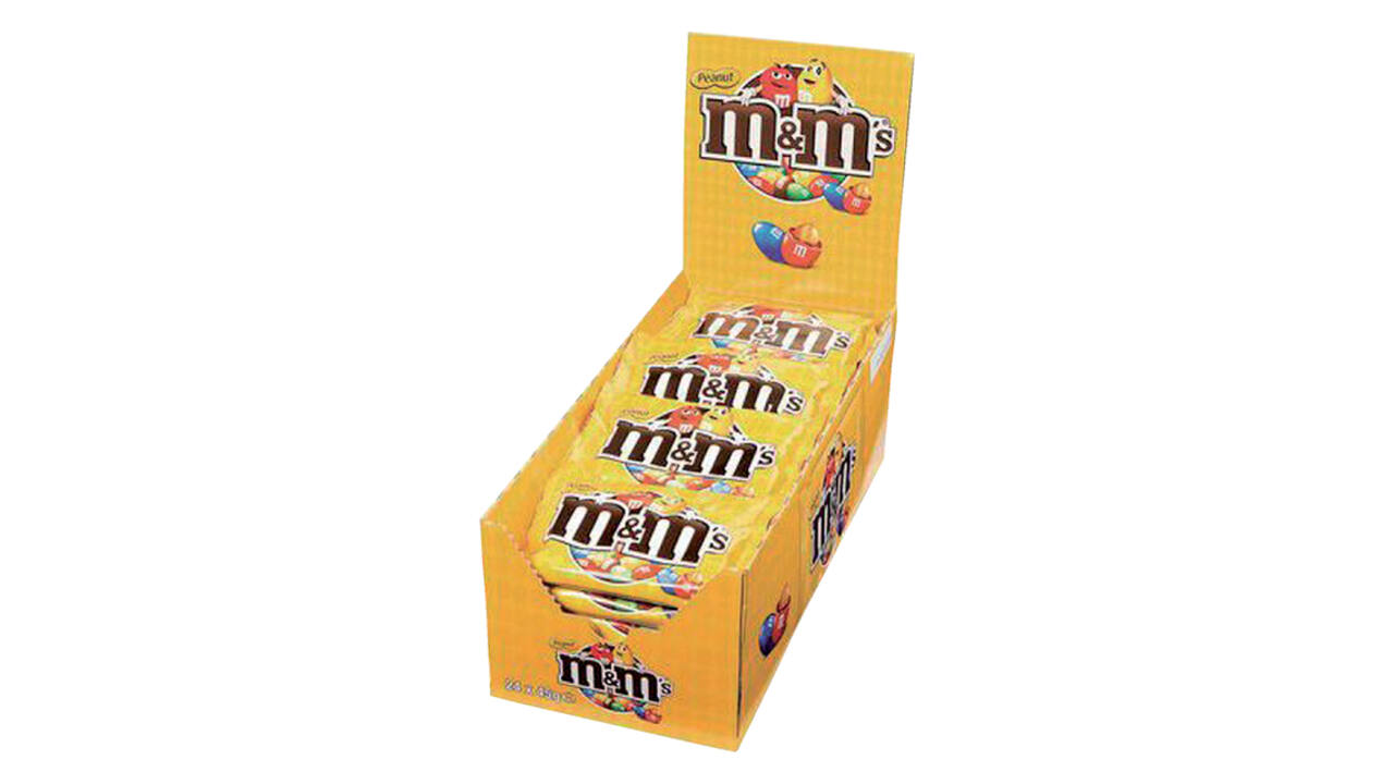 Snoep M&M's pinda 24x45 gram