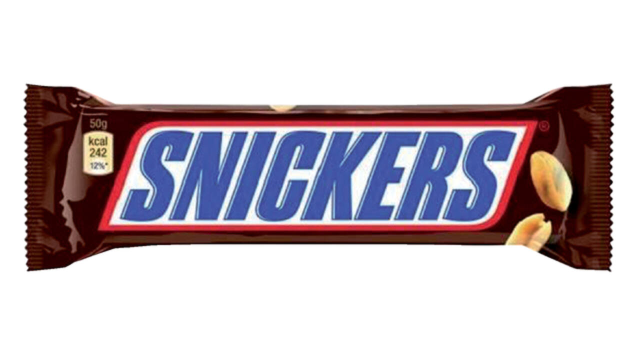 Snoep Snickers reep 32x50 gram