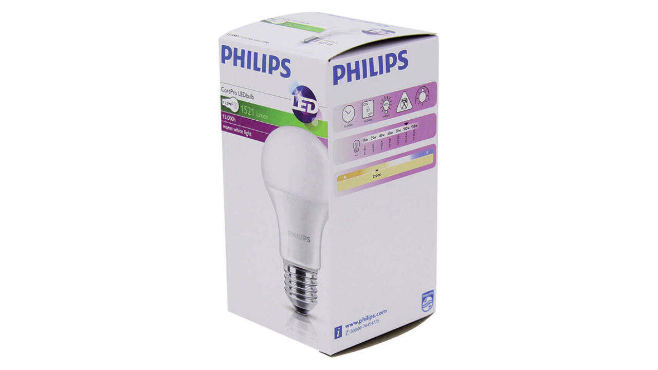 Ledlamp Philips CorePro LEDbulb E27 13,5W=100W 1520 Lumen
