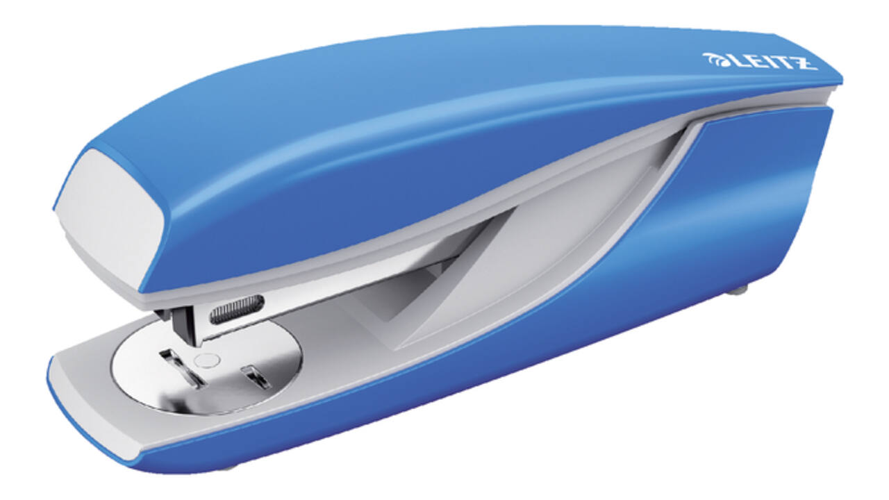 Nietmachine Leitz NeXXT metaal 30 vel licht blauw