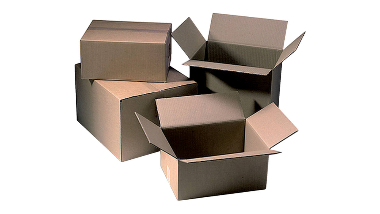 Amerikaanse vouwdoos CleverPack 430x305x250mm B-golf bruin 30 stuks