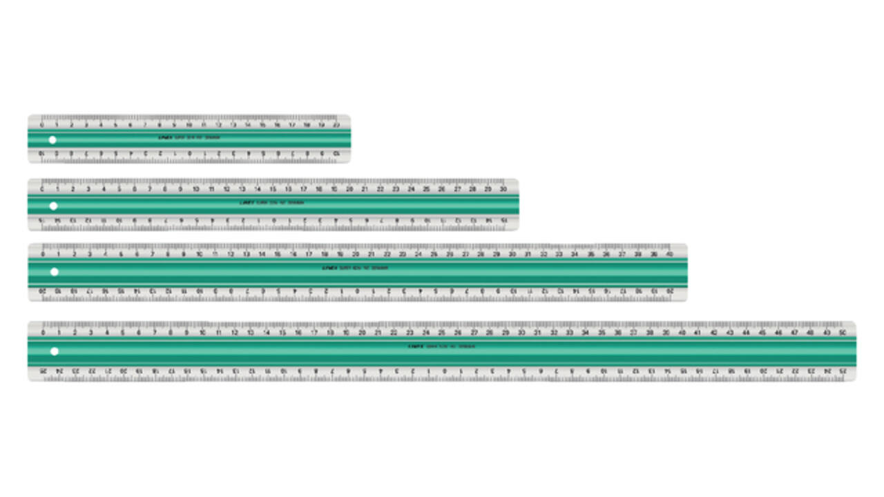 Liniaal Linex super S50 50cm transparant