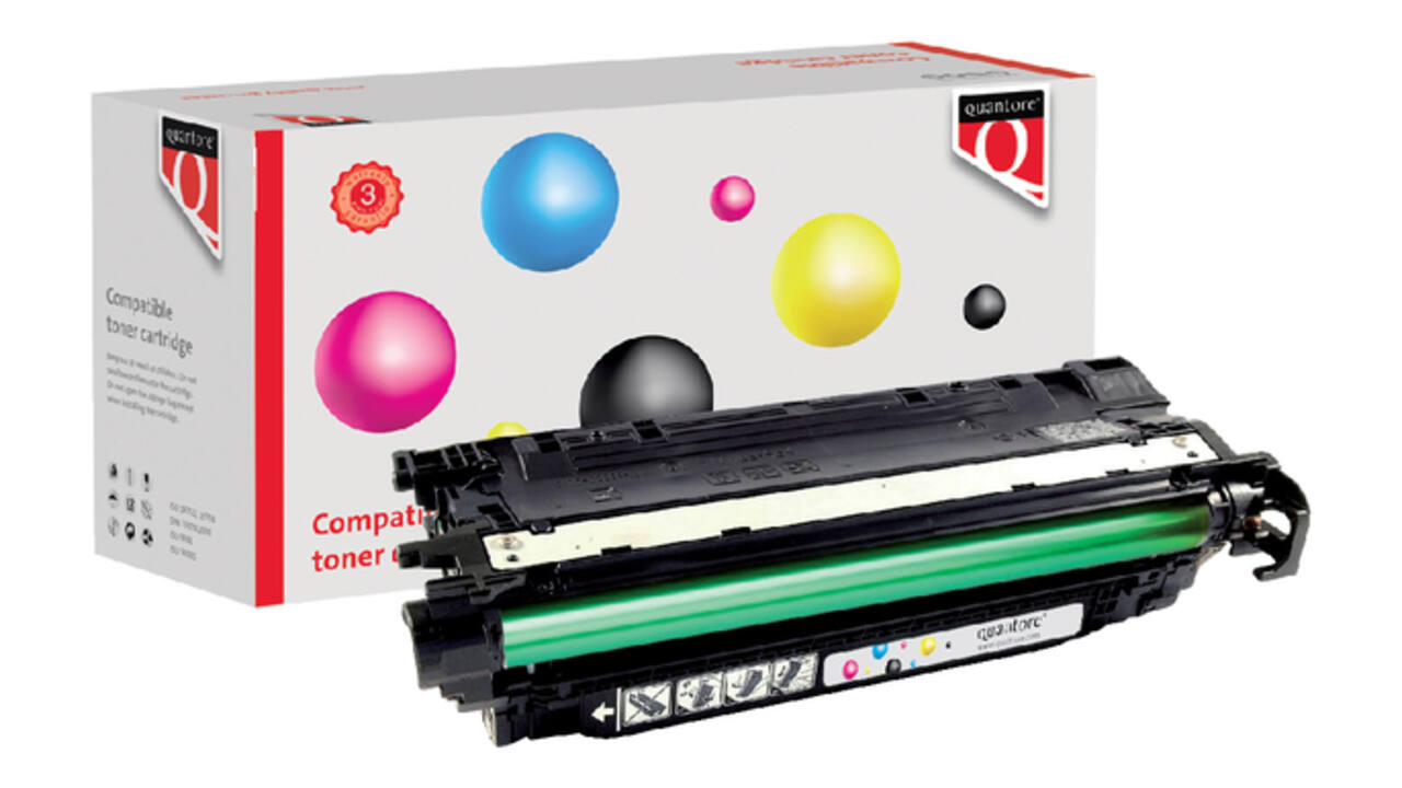Tonercartridge Quantore alternatief tbv HP CE260A 647A zwart