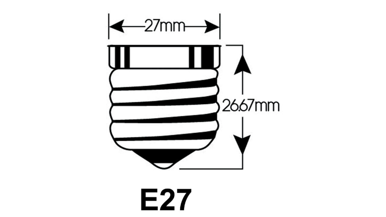 Ledlamp Integral E27 2700K warm wit 2W 250lumen