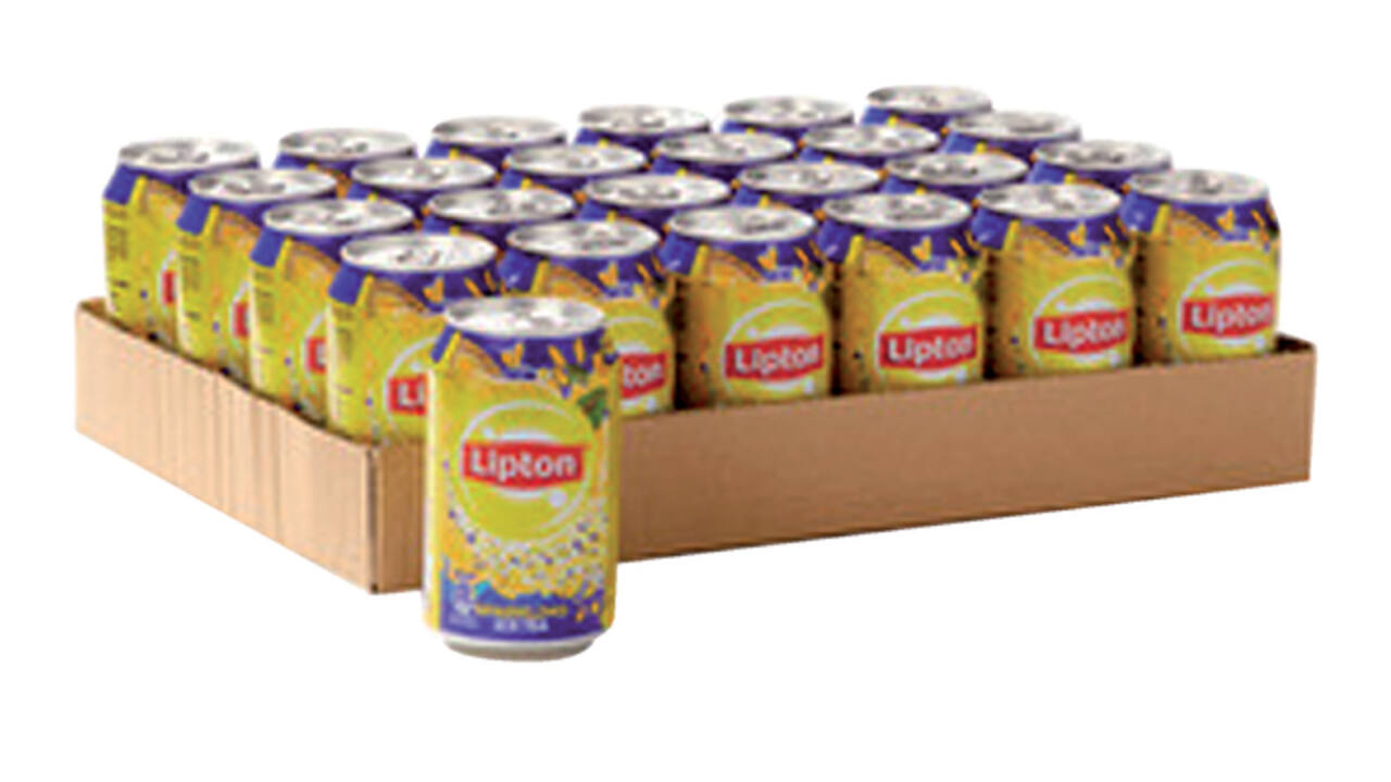 Frisdrank Lipton Ice Tea sparkling blik 330ml
