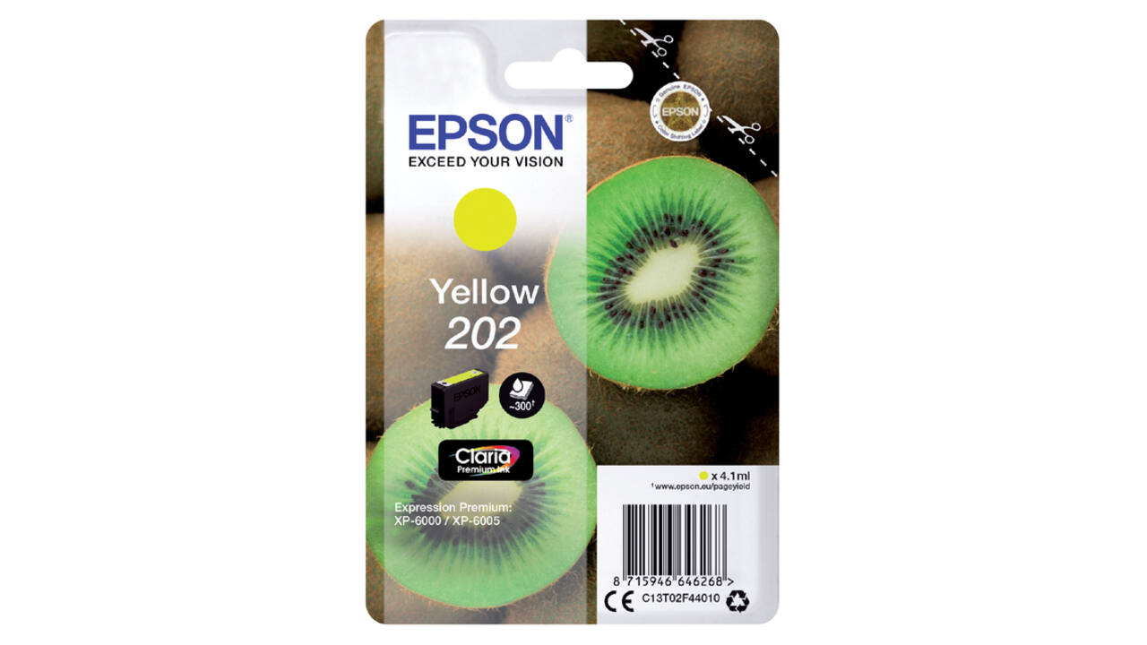 Inktcartridge Epson 202 T02F44 geel