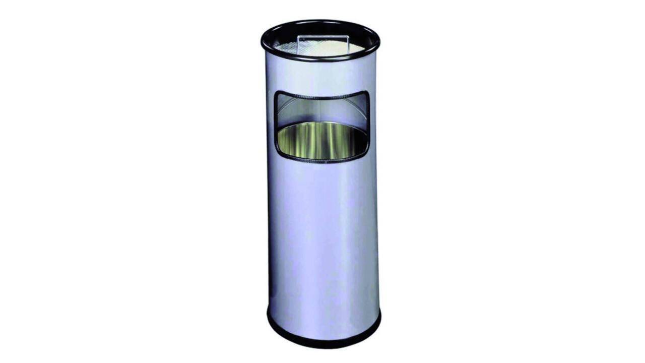 As-papierbak Durable 3330-23 rond zilver metallic