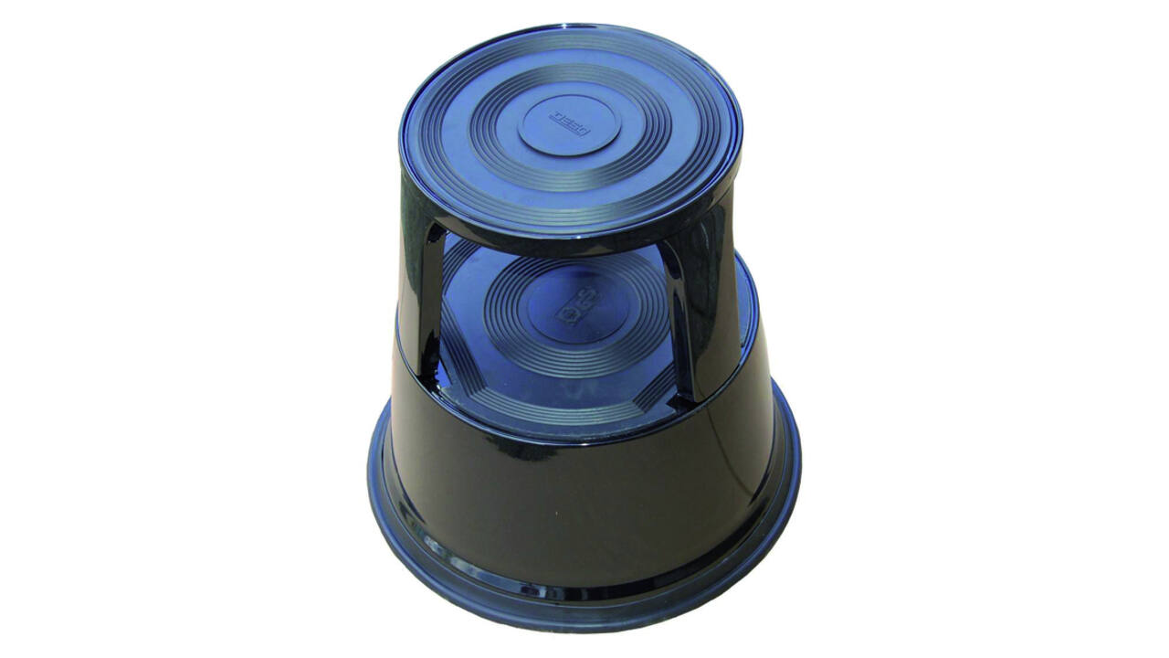 Opstapkruk Desq 420mm metaal zwart