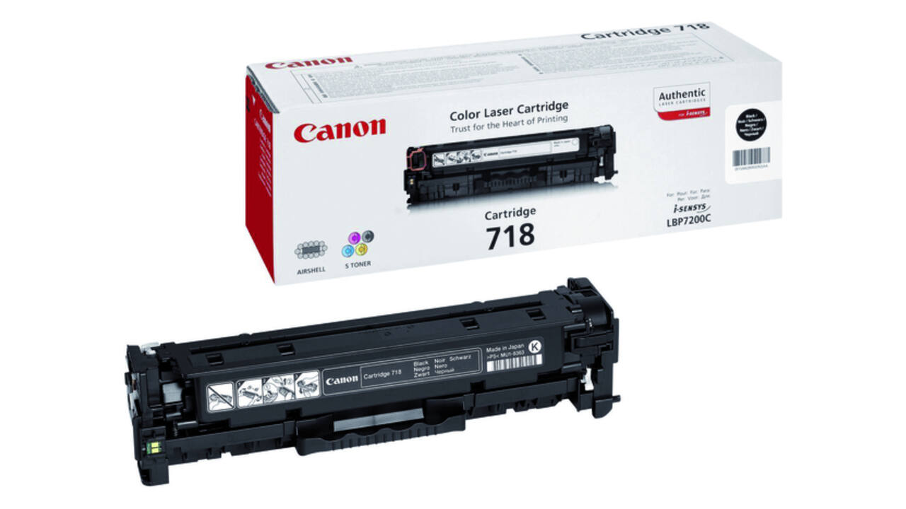 Tonercartridge Canon 718 zwart