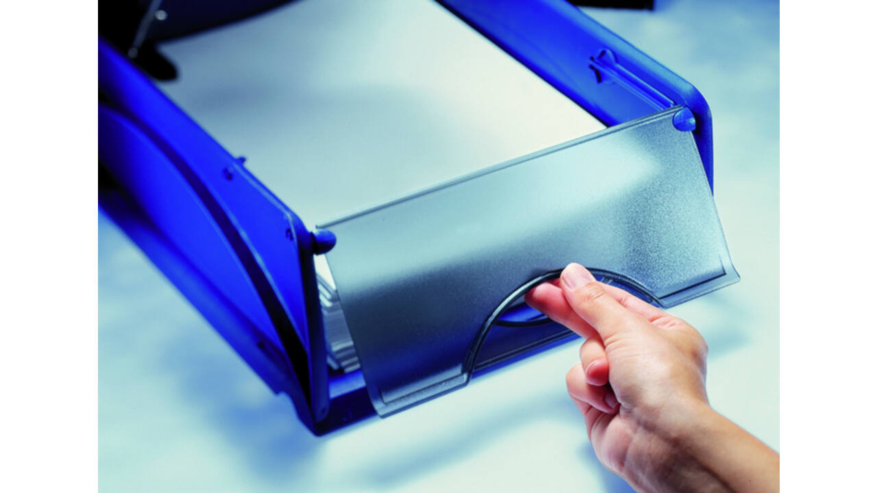 Sorteerbak Leitz 5231 Sorty met klep blauw