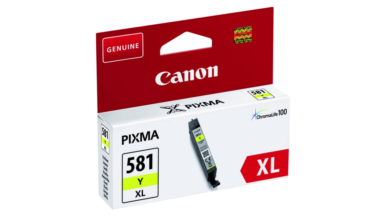Inktcartridge Canon CLI-581XL geel
