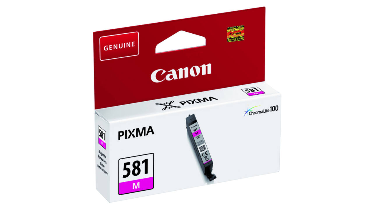 Inktcartridge Canon CLI-581 rood