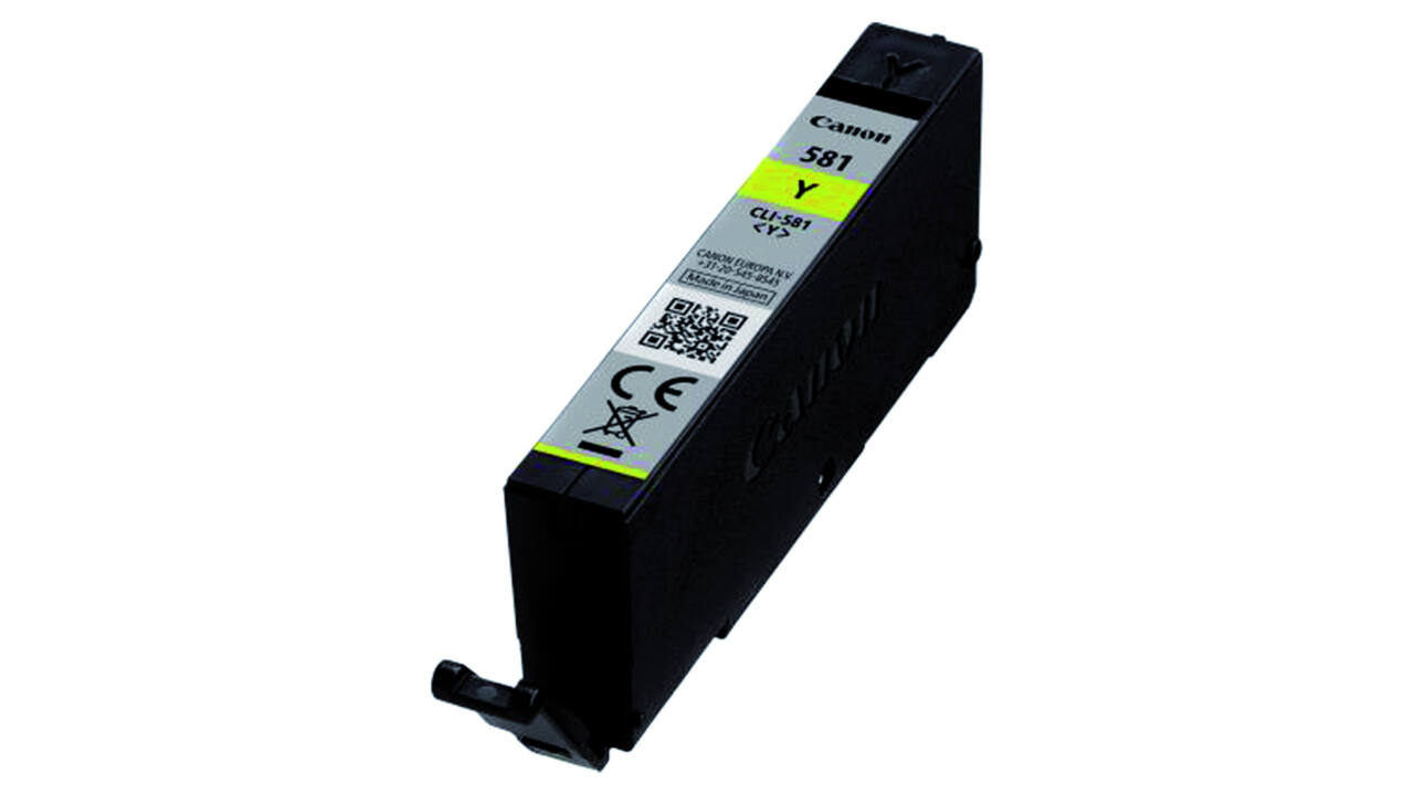 Inktcartridge Canon CLI-581 geel