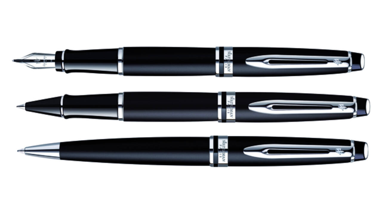 Vulpen Waterman Expert matt black CT medium