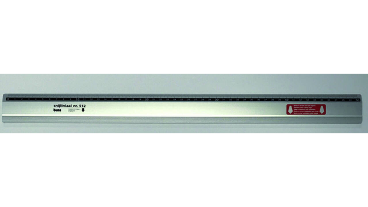 Snijliniaal Bura 512 Antica 50cm aluminium