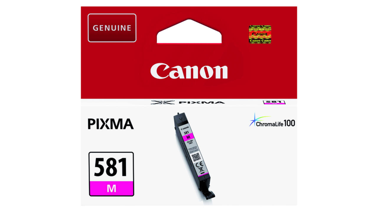 Inktcartridge Canon CLI-581 rood