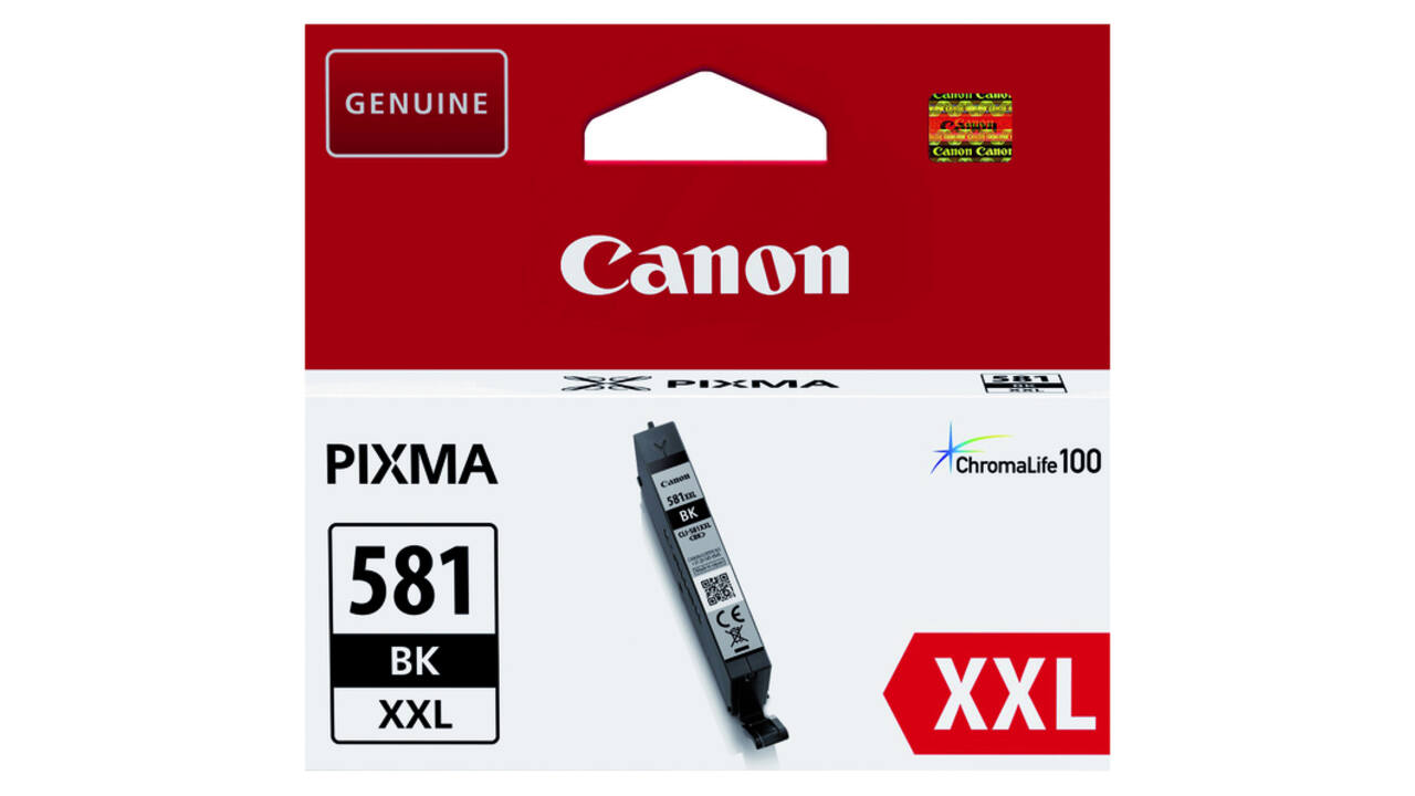Inktcartridge Canon CLI-581XXL zwart
