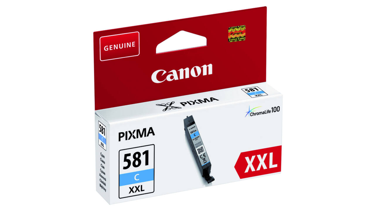 Inktcartridge Canon CLI-581XXL blauw