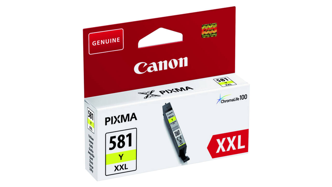 Inktcartridge Canon CLI-581XXL geel