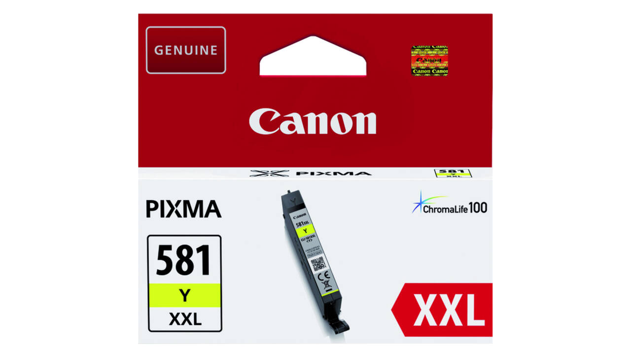 Inktcartridge Canon CLI-581XXL geel