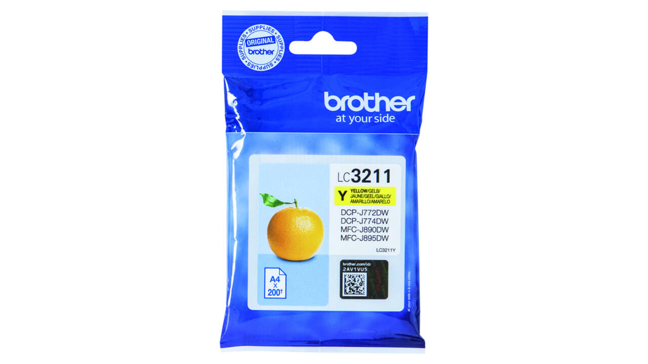 Inktcartridge Brother LC-3211Y geel