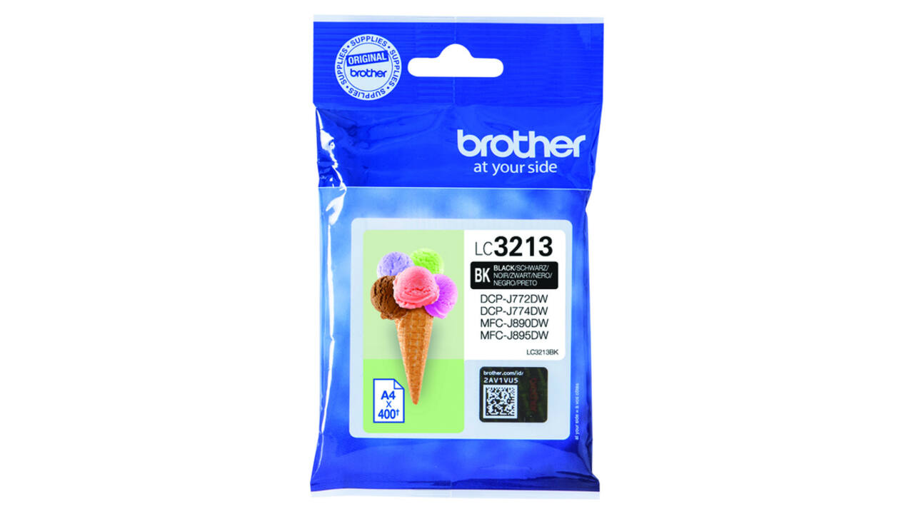 Inktcartridge Brother LC-3213BK zwart