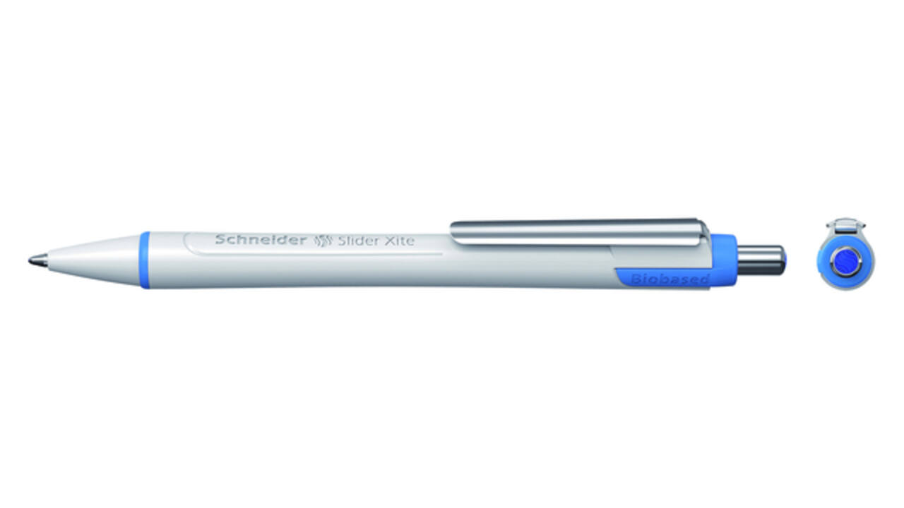 Balpen Schneider Slider Xite extra breed blauw