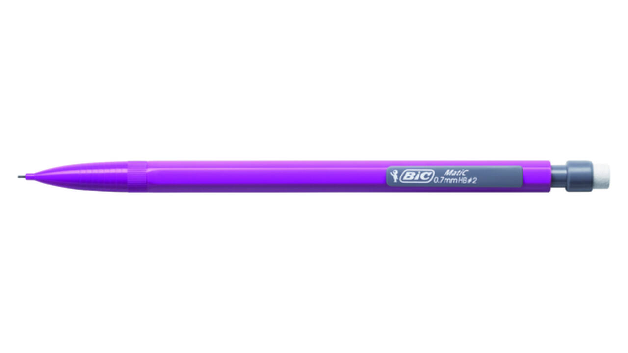 Vulpotlood Bic Matic fun HB  0.7mm blister à 3 stuks