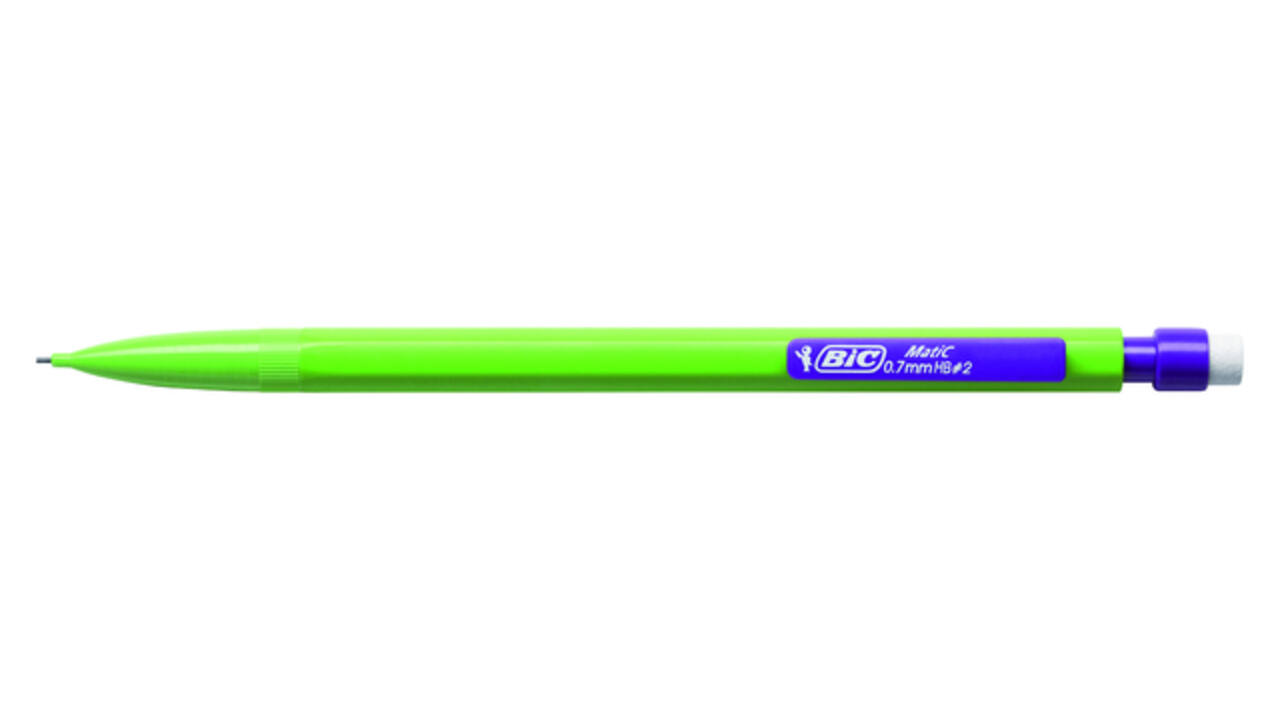Vulpotlood Bic Matic fun HB  0.7mm blister à 3 stuks