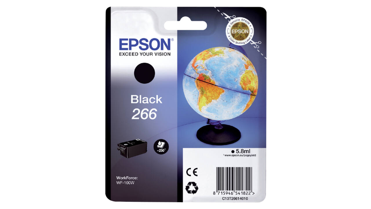 Inktcartridge Epson 266 T2661 zwart