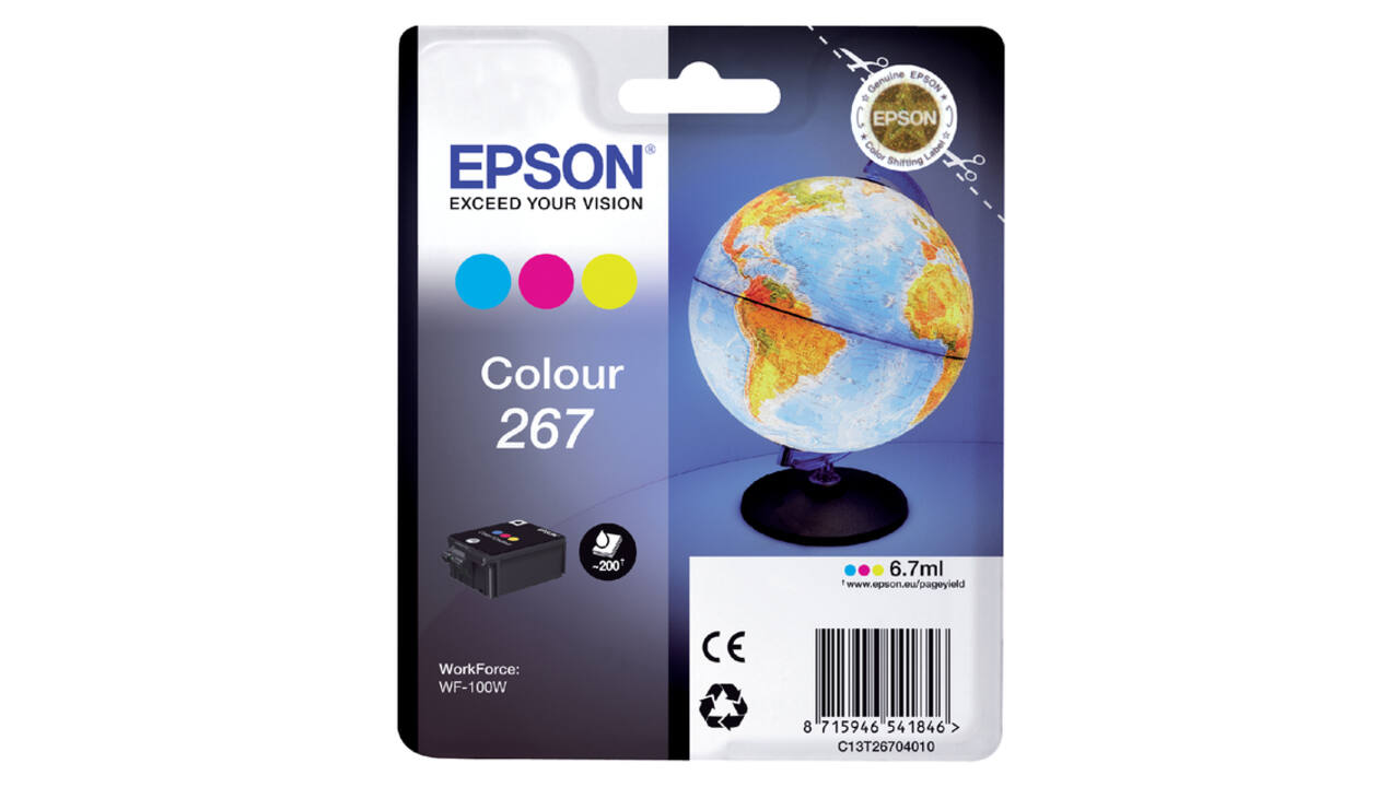 Inktcartridge Epson 267 T2670 3 kleuren