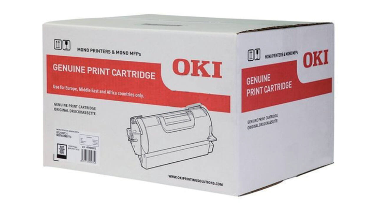 Toner Oki 45488802 zwart