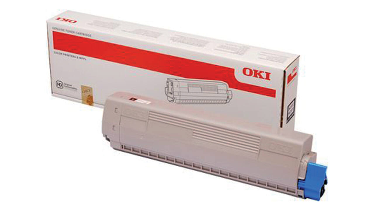 Toner Oki 45862840 zwart