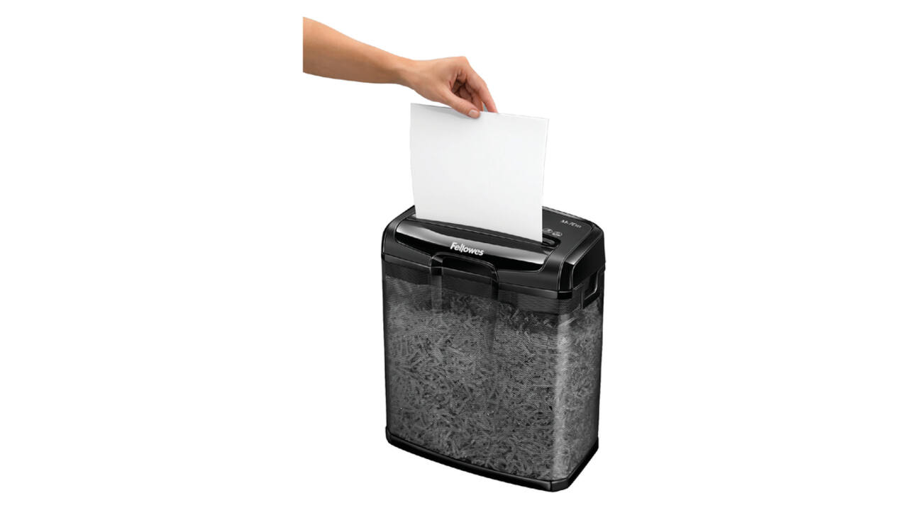 Papiervernietiger Fellowes M-7Cm snippers 4x35mm