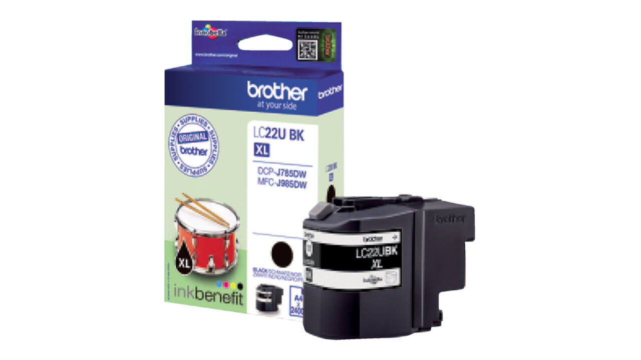 Inktcartridge Brother LC-22UBK zwart