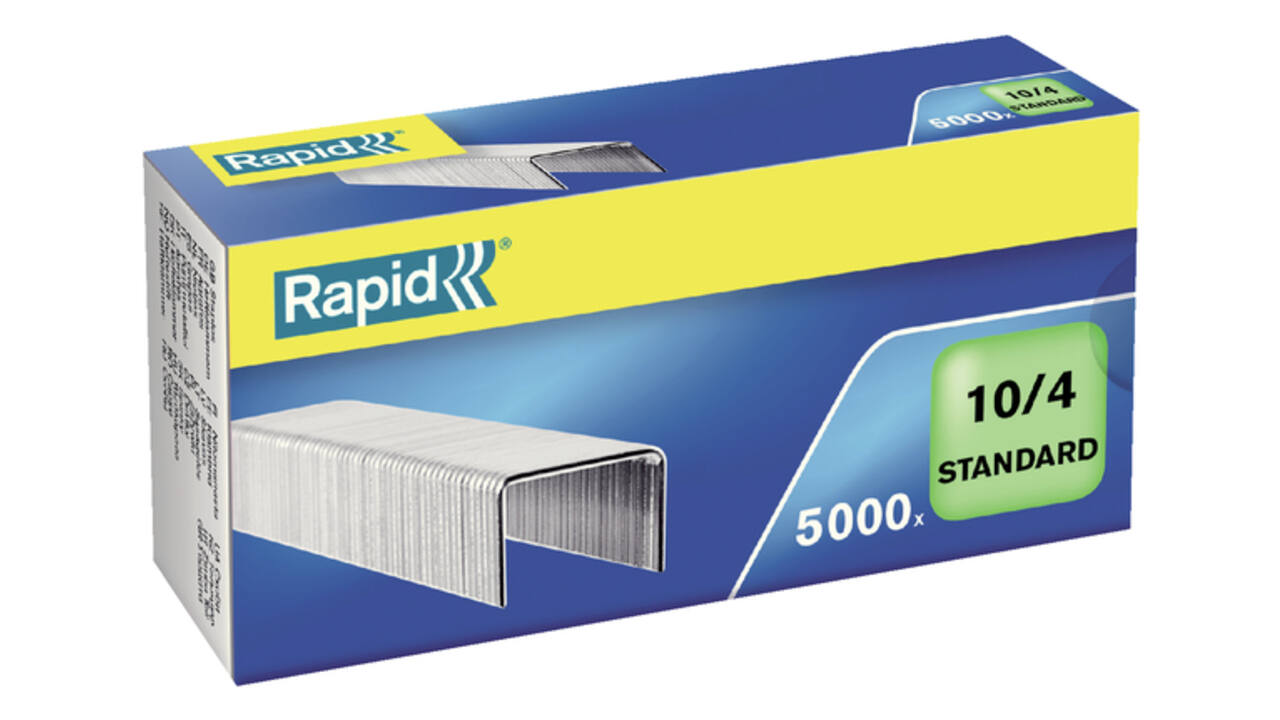 Nieten Rapid nr.10 gegalvaniseerd standaard 5000 stuks
