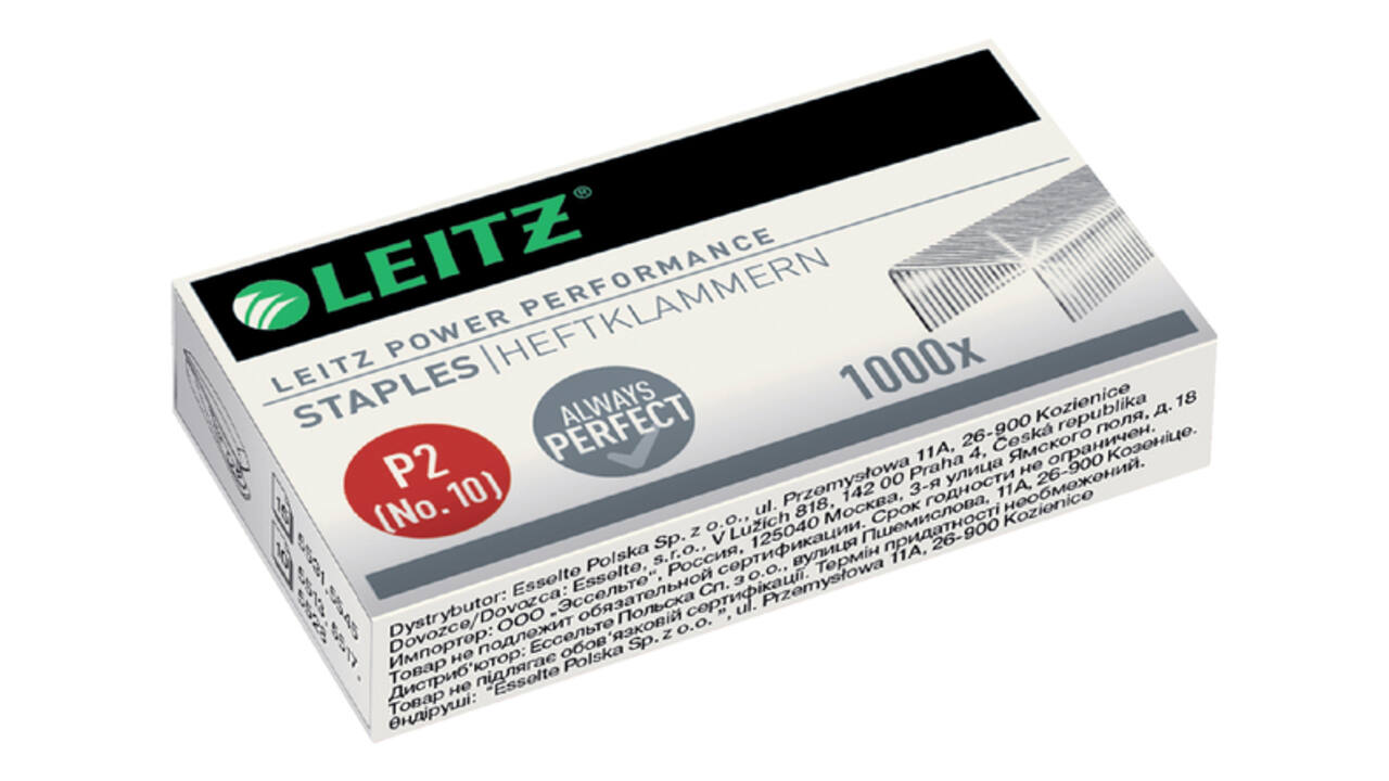 Nieten Leitz P2 nr.10 verzinkt 1000 stuks