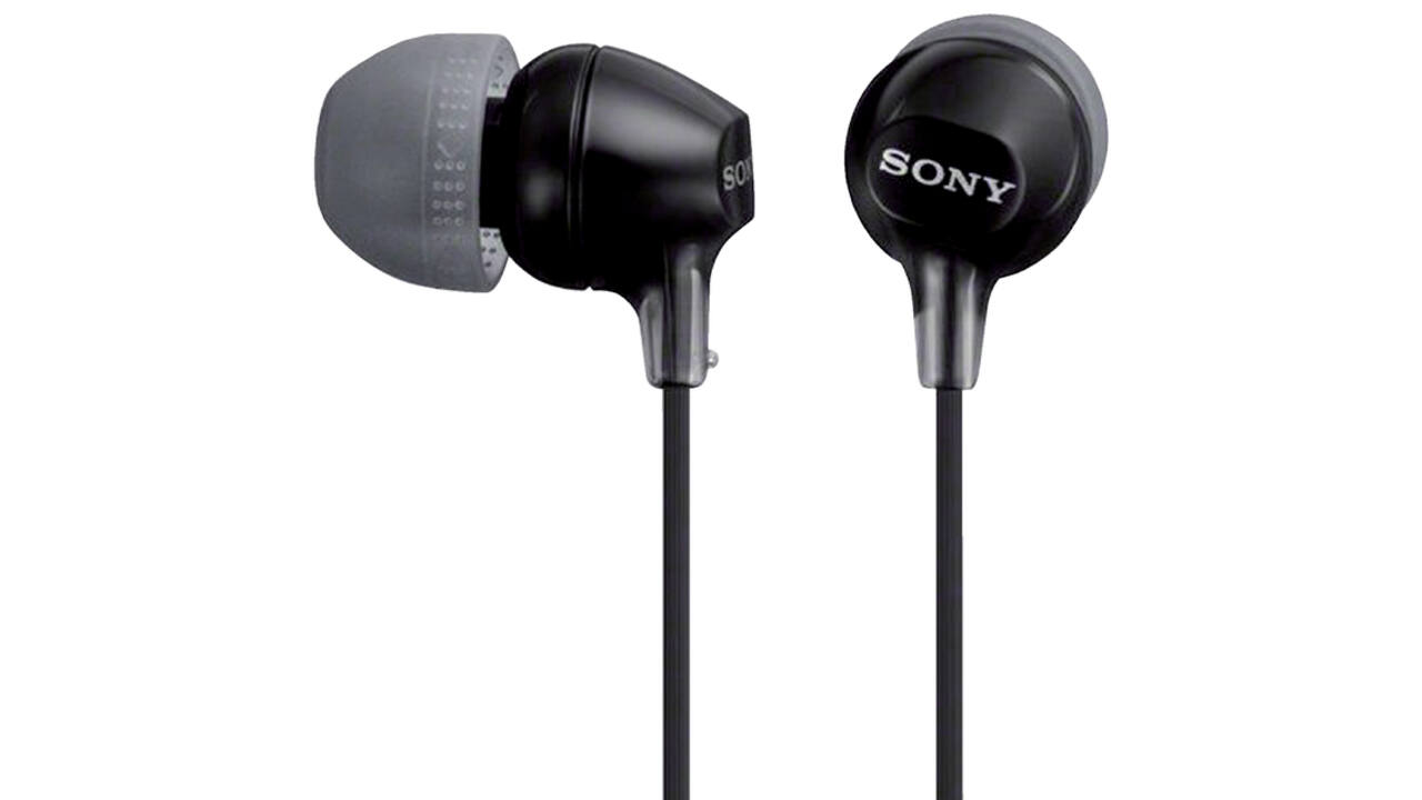Oortelefoon Sony EX15LP basic zwart