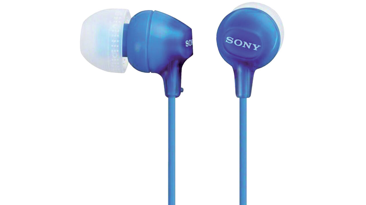 Oortelefoon Sony EX15LP basic blauw