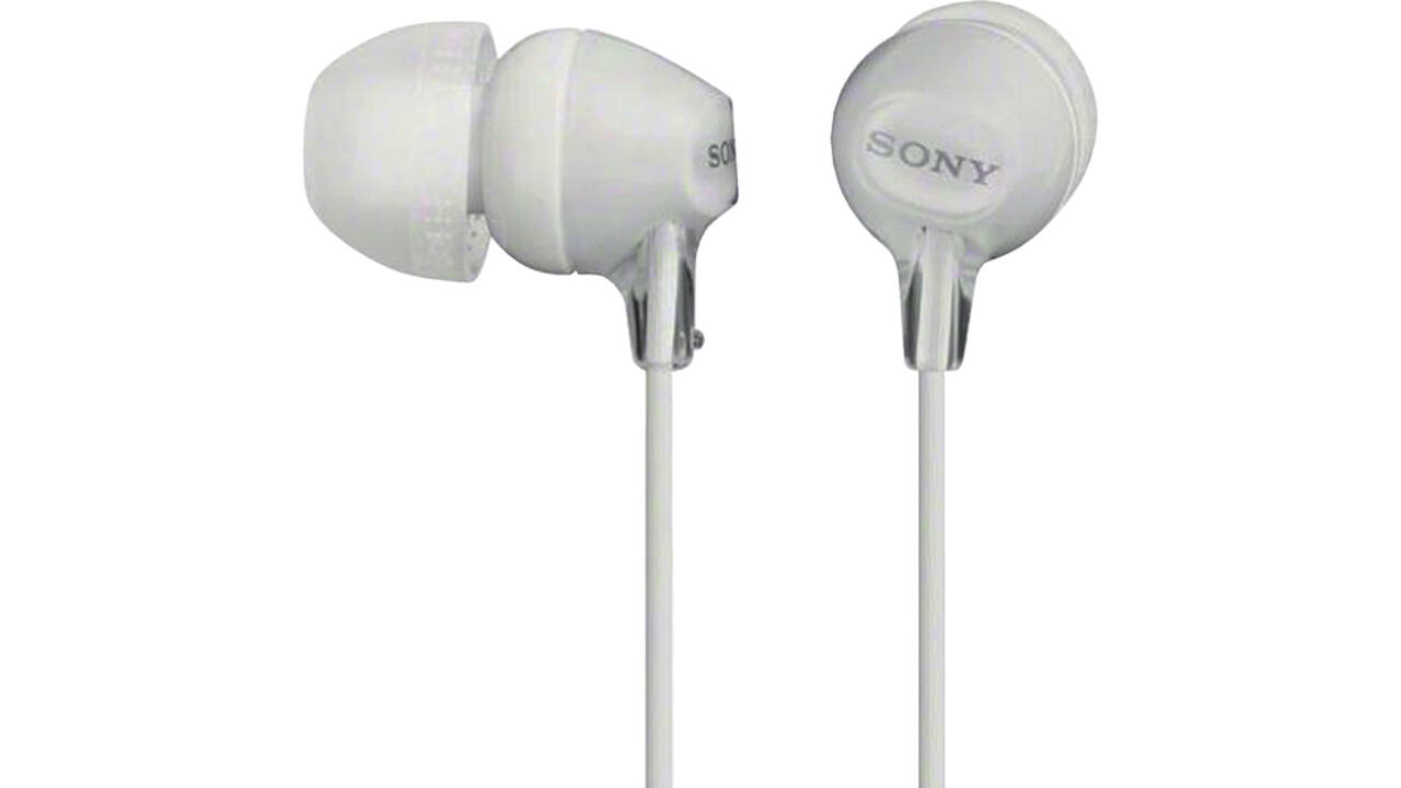 Oortelefoon Sony EX15LP basic wit