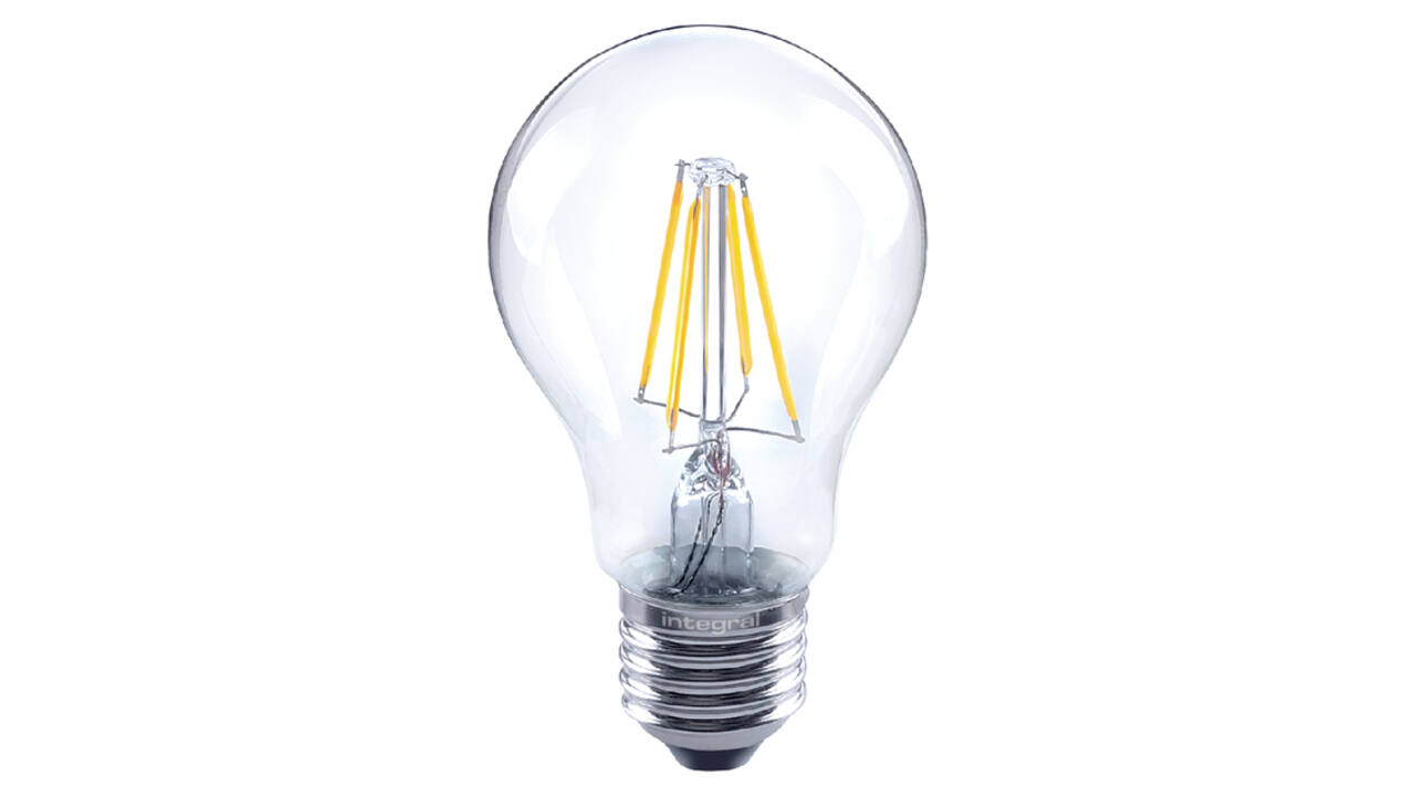 Ledlamp Integral E27 2700K warm wit 4.2W 470lumen