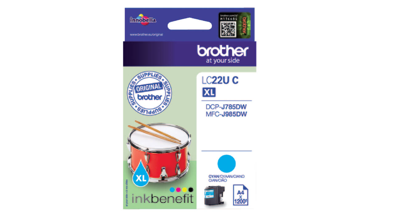 Inktcartridge Brother LC-22UC blauw