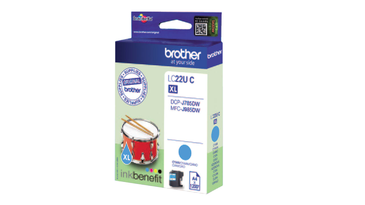 Inktcartridge Brother LC-22UC blauw