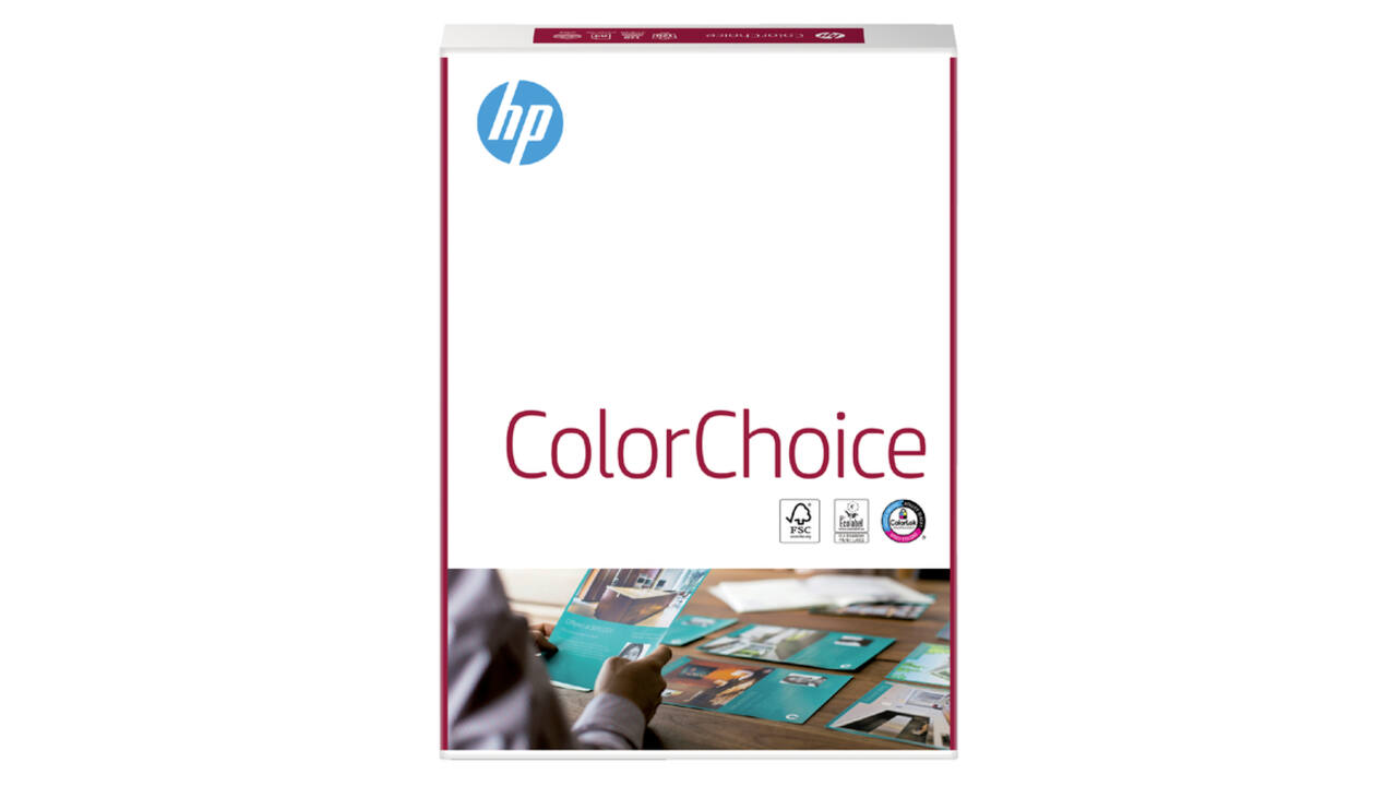 Kleurenlaserpapier HP Color Choice A4 120gr wit 250vel
