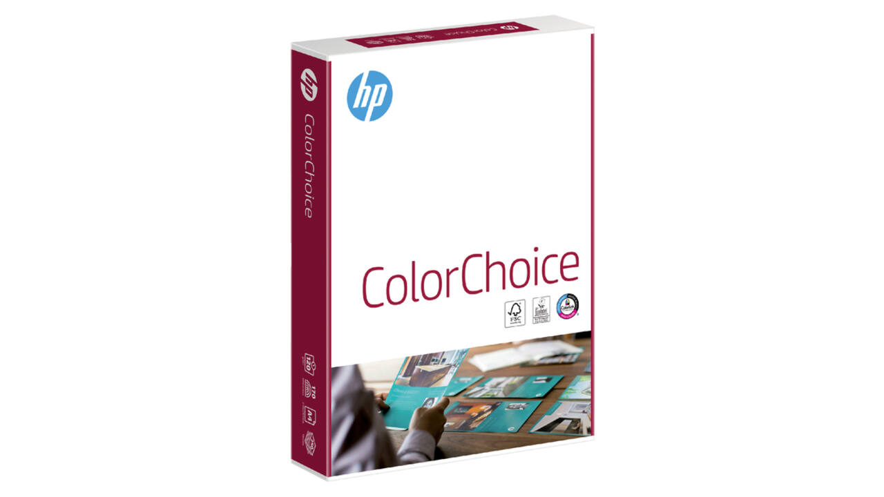 Kleurenlaserpapier HP Color Choice A4 120gr wit 250vel