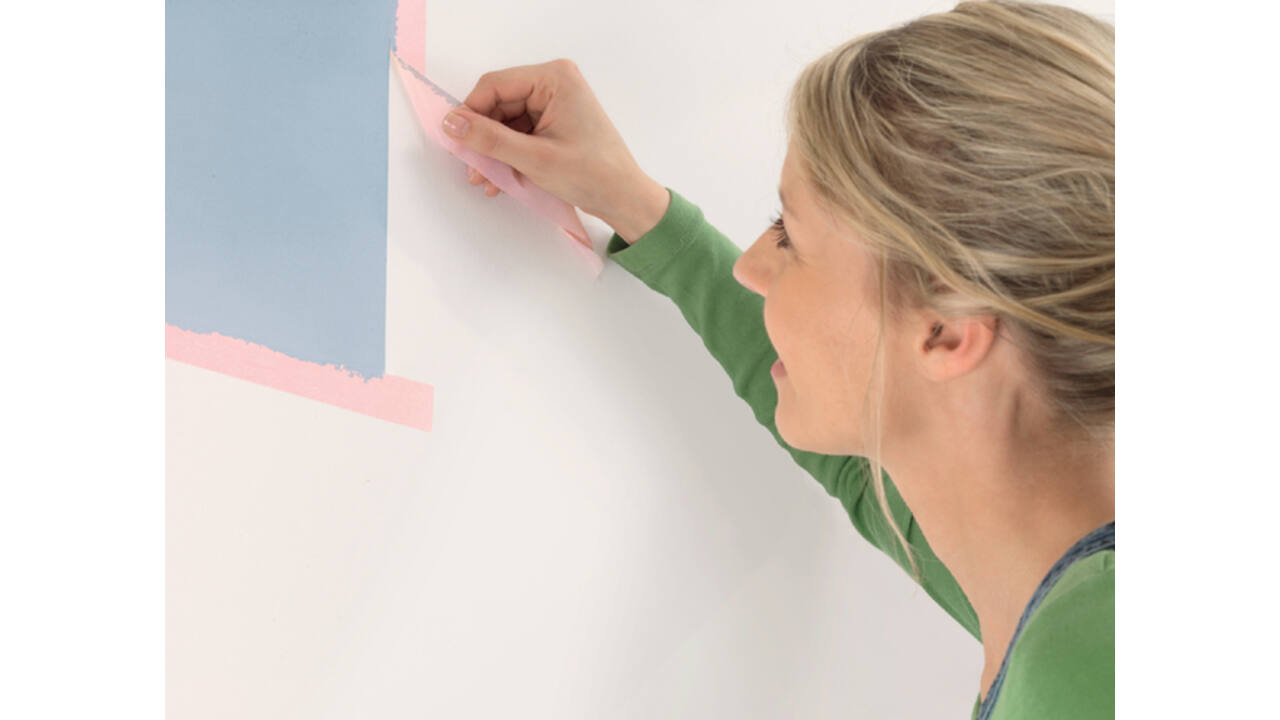 Afplaktape tesa®  Professional sensitive 25mx38mm roze