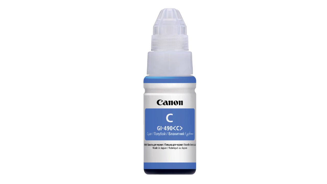 Navulinkt Canon GI-490 blauw
