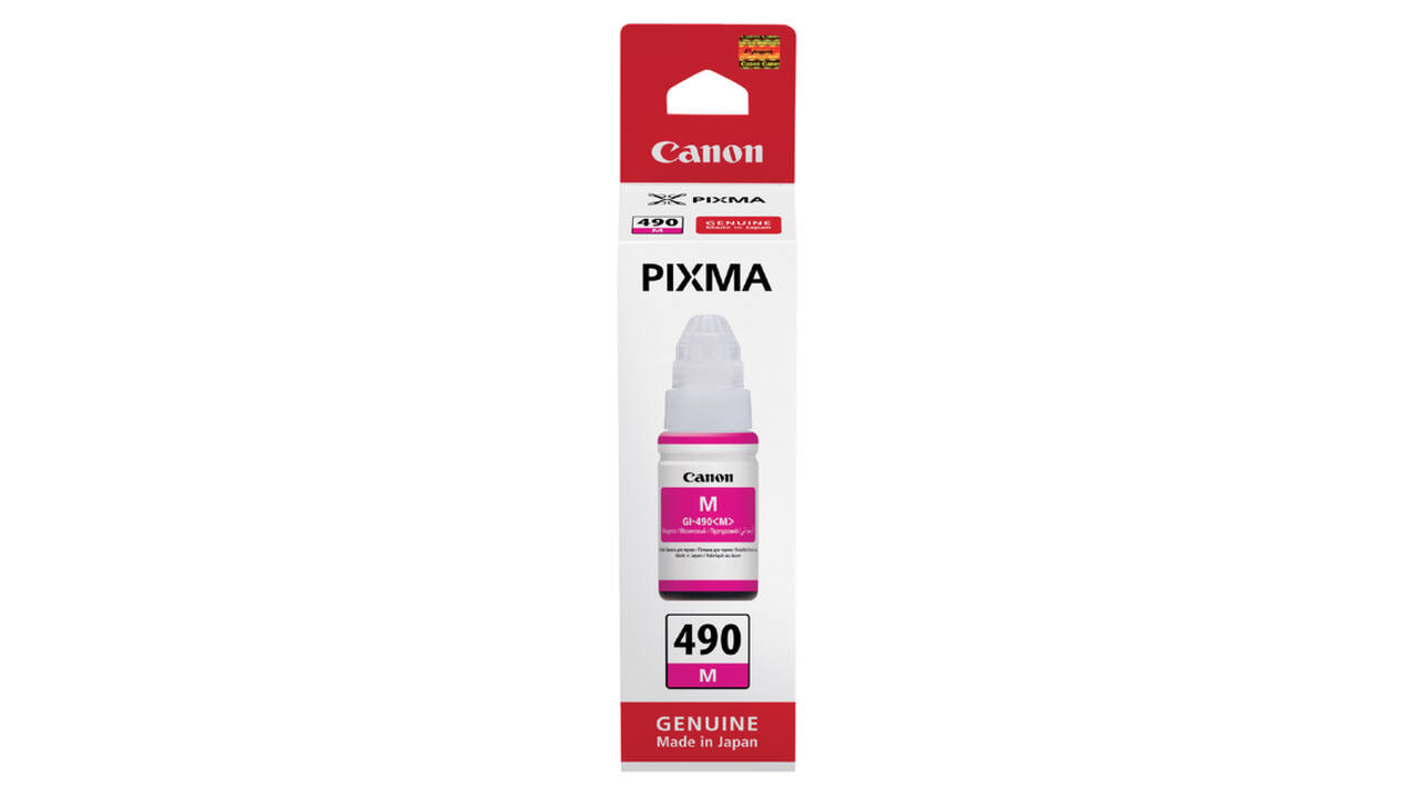 Navulinkt Canon GI-490 rood